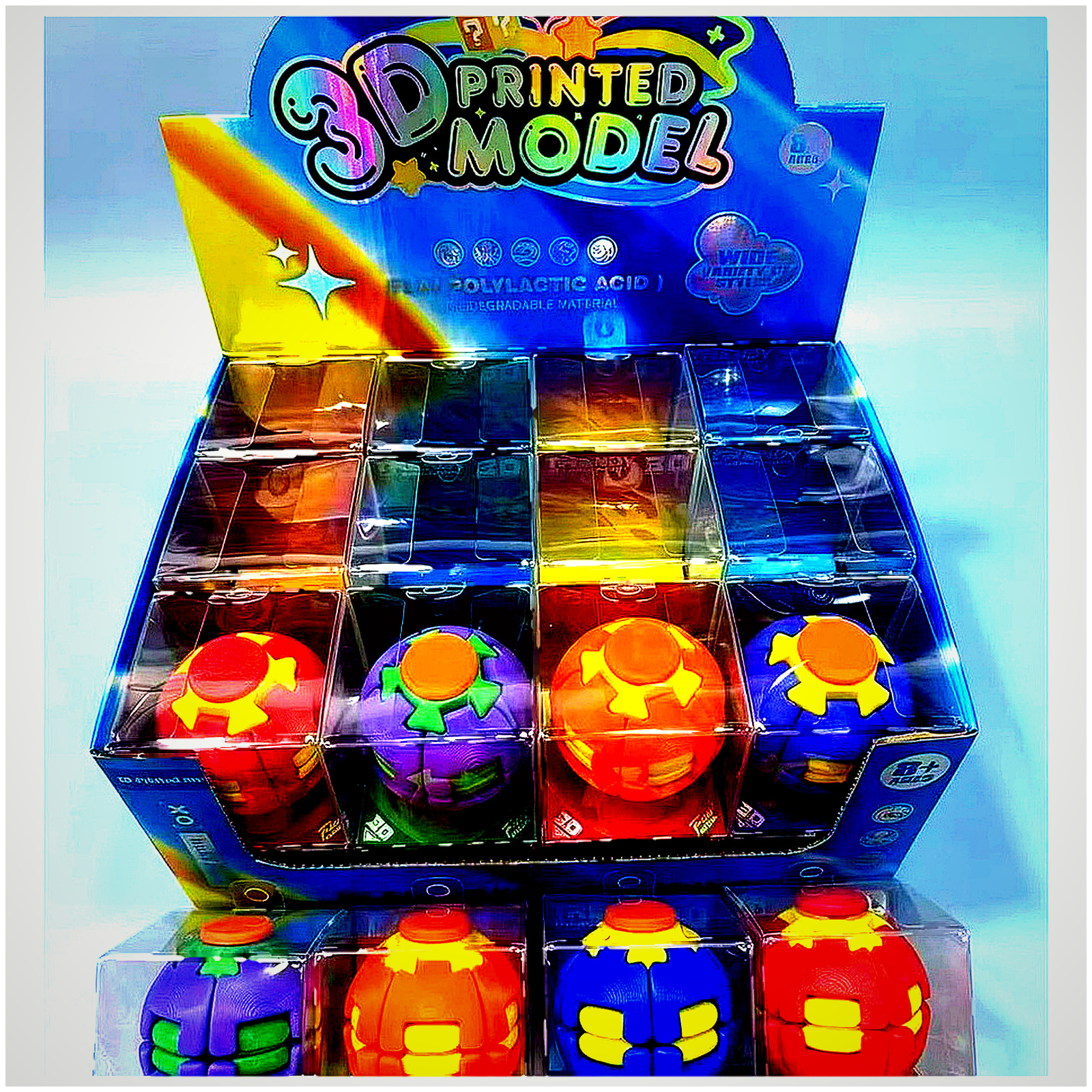3D Printed Gear Ball Model