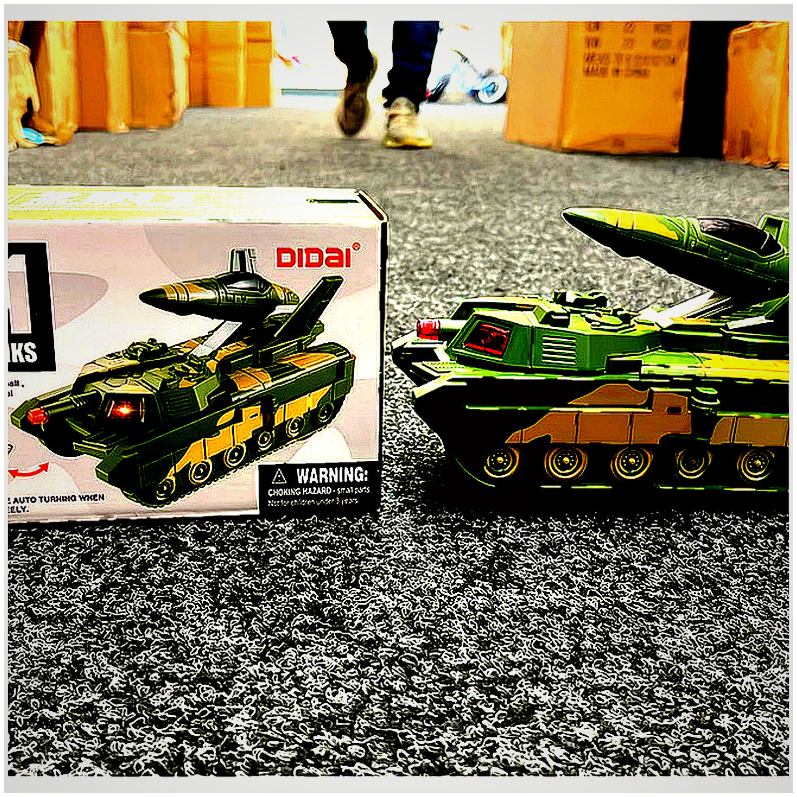 2 In 1 Aircraft & Tanks