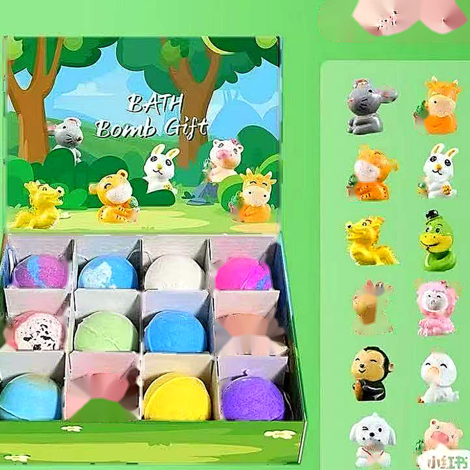 Animal Bath Bomb Gift Box