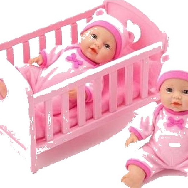 Bear Bubbles Twin Dolls