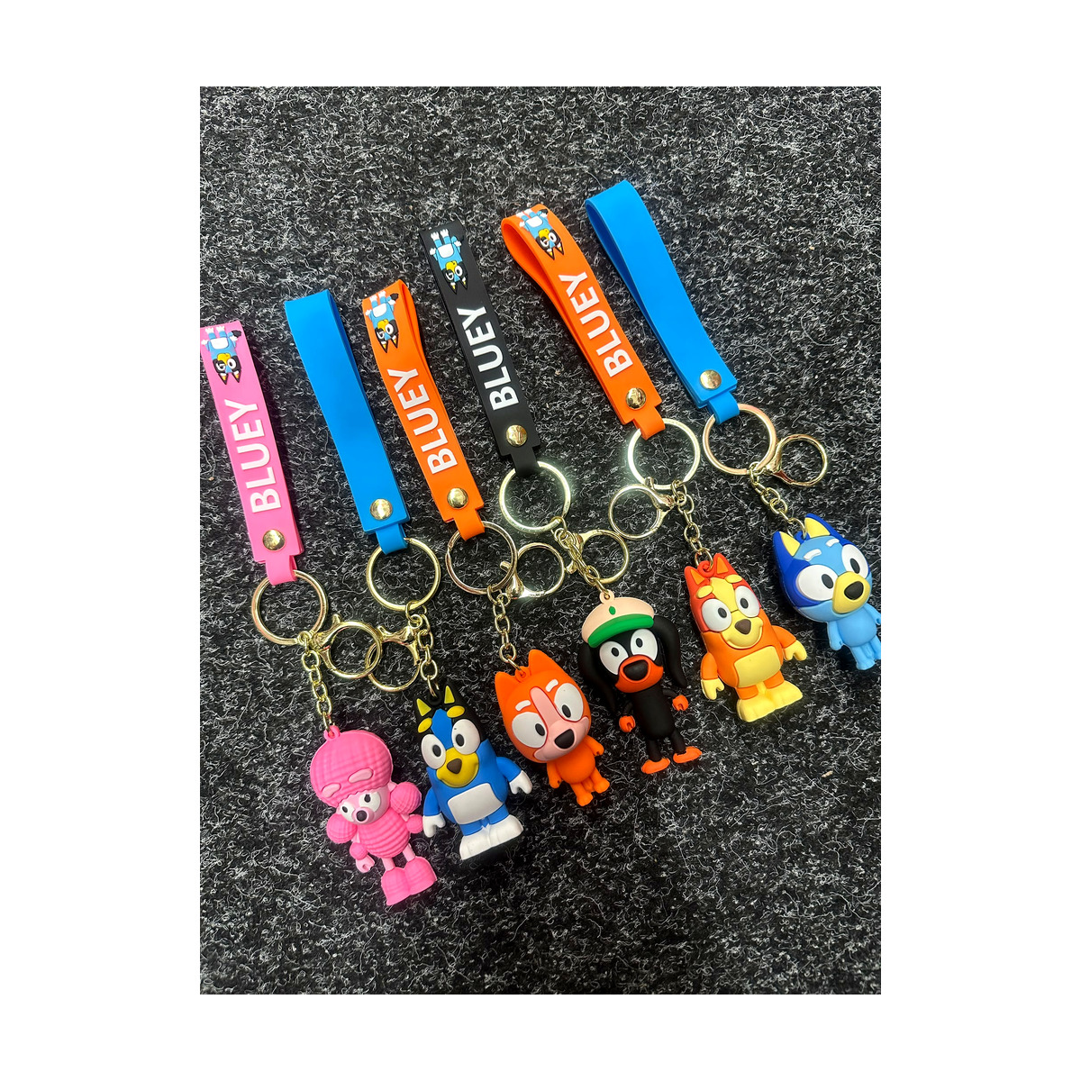 Cartoon Crew Keyrings