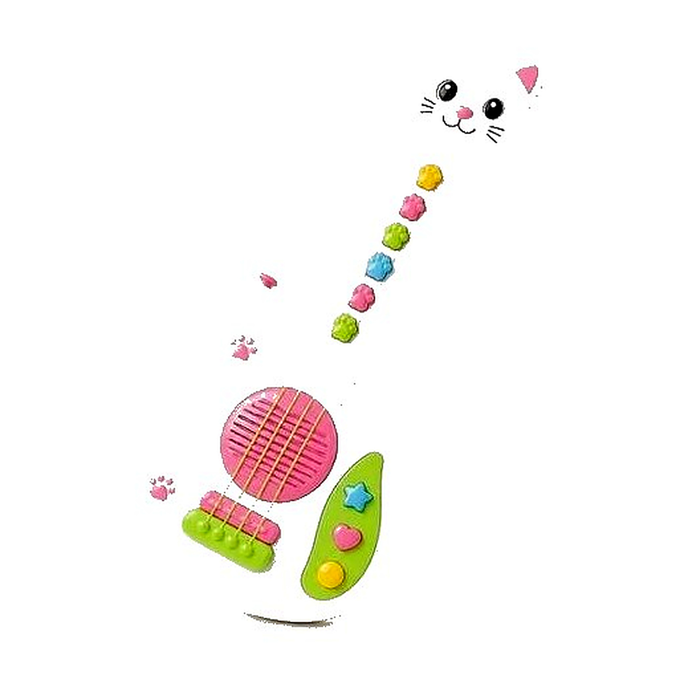 Cat-Face Musical Guitar