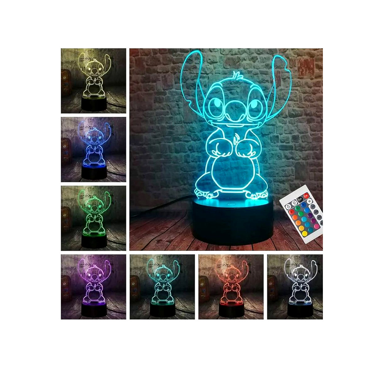 Character 3D Night Light