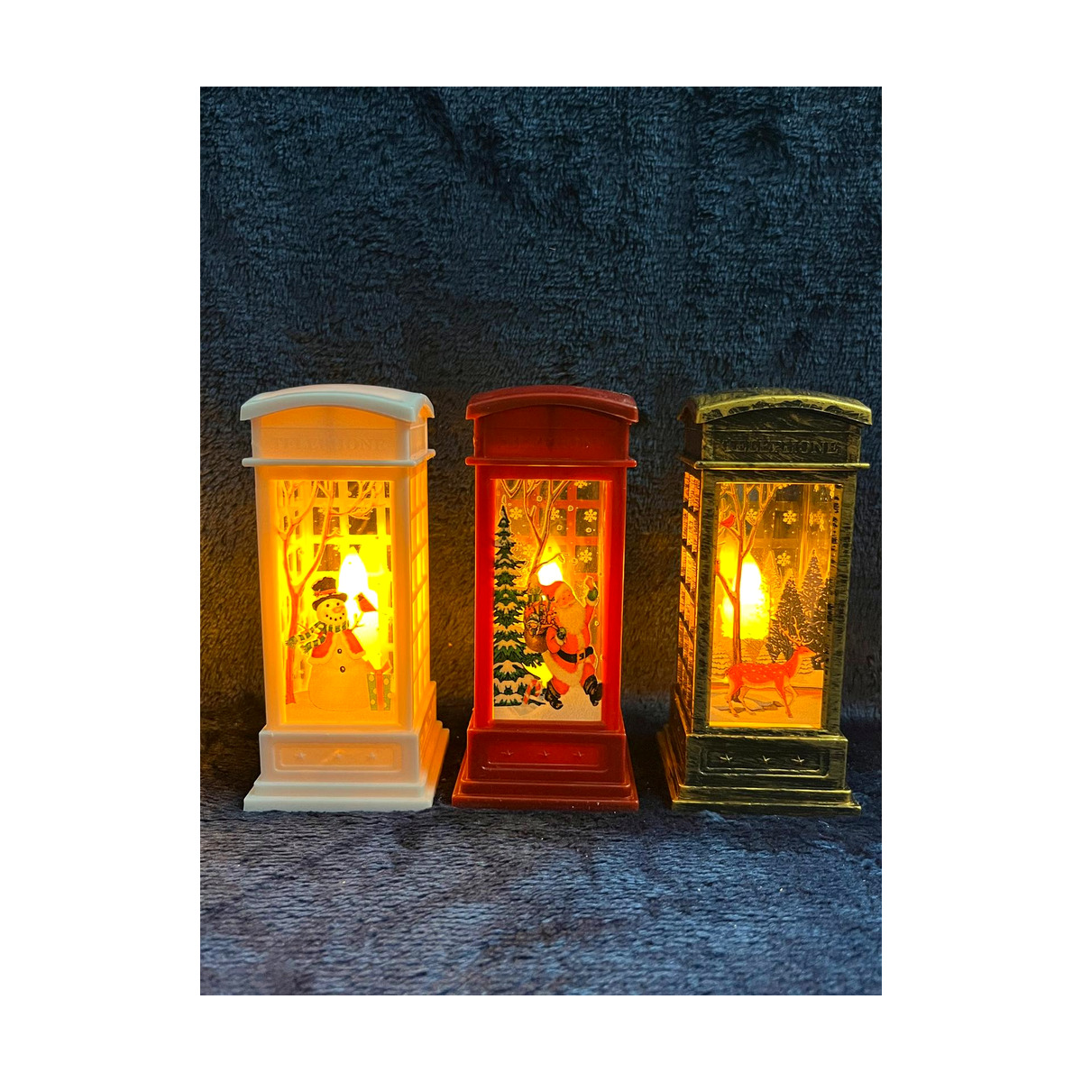 Christmas Booth Lanterns