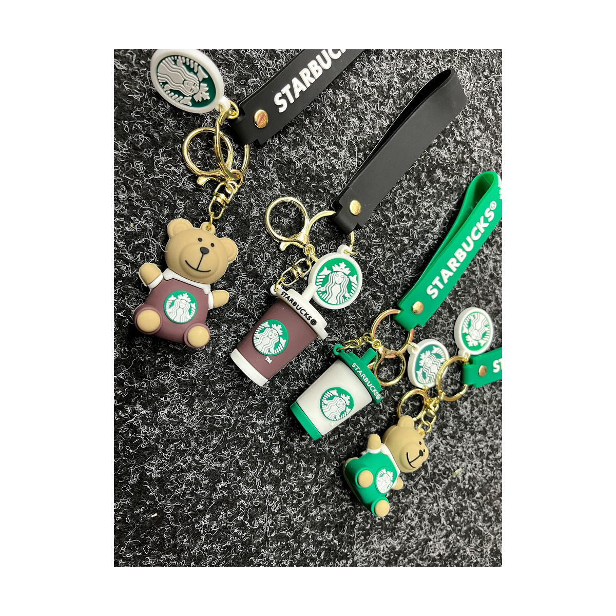 Coffee Bear Keyrings