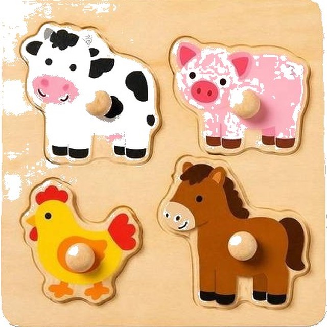 Farmyard Peg Puzzle