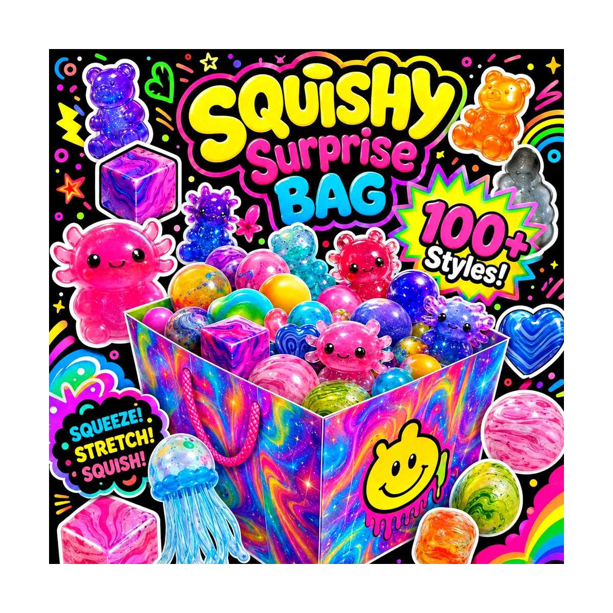 Jumbo Squishy Surprise Bag