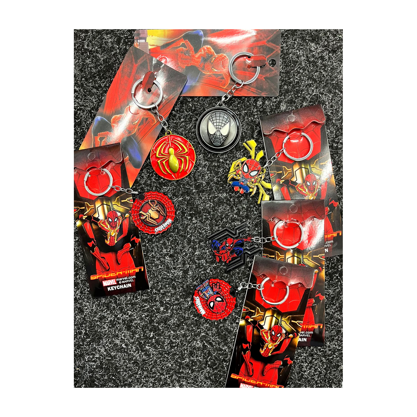 Metal Charm Keyring 03