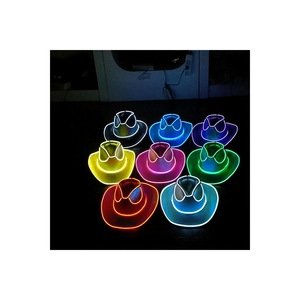 Neon Cowboy Hats