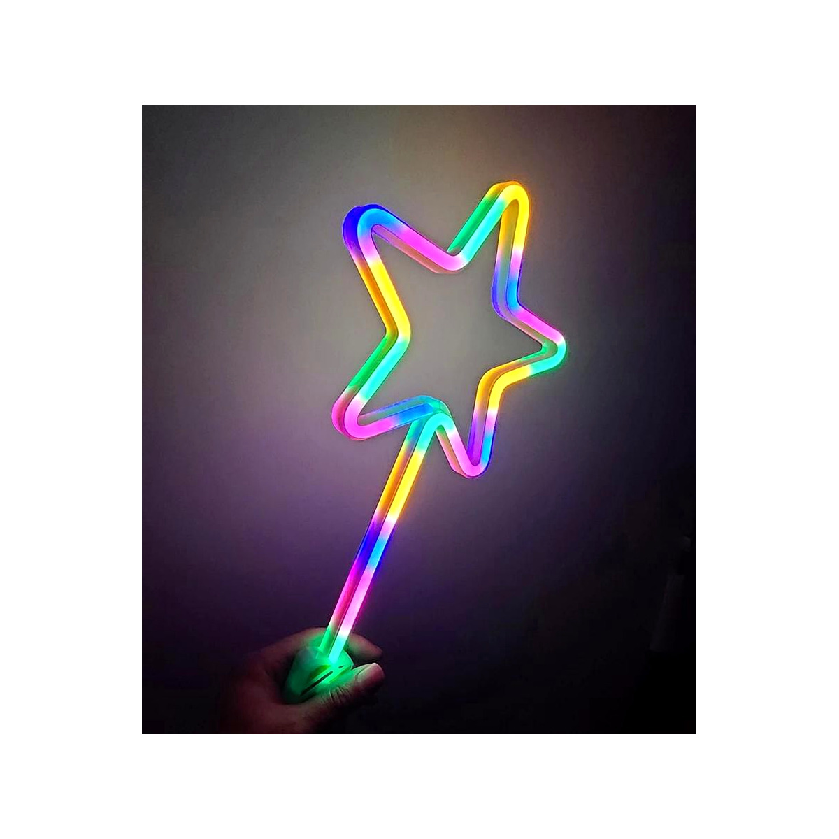 Neon Star Wand