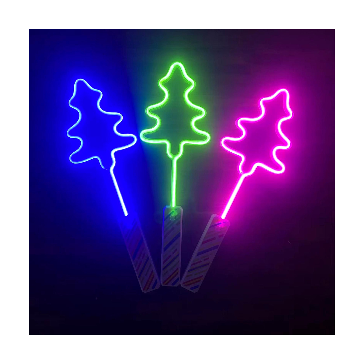 Pine Tree Glow Wands
