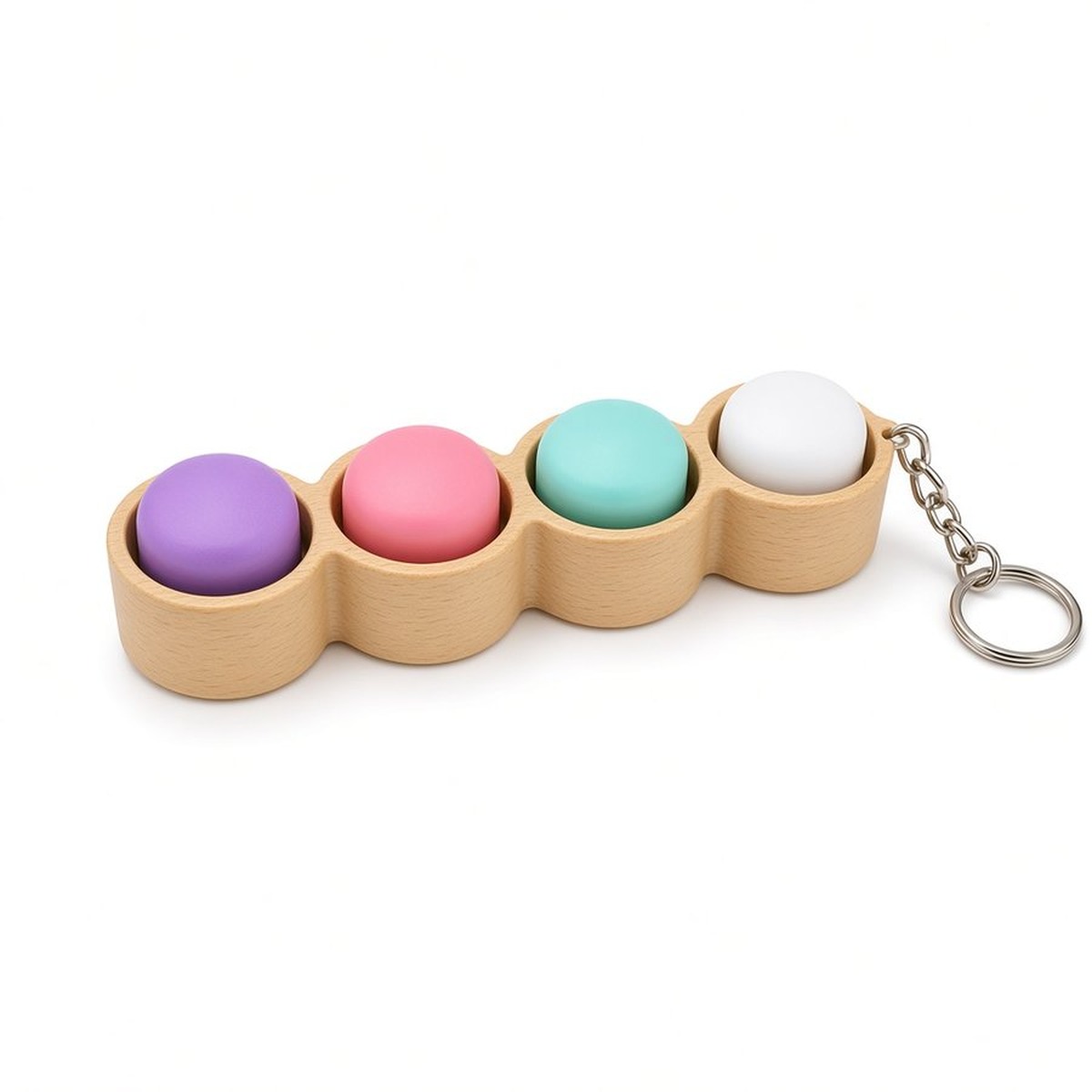 Bun 4-Button Push-Pop