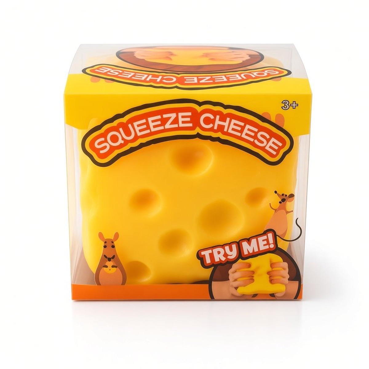 Large Cheese PET Box Squishy