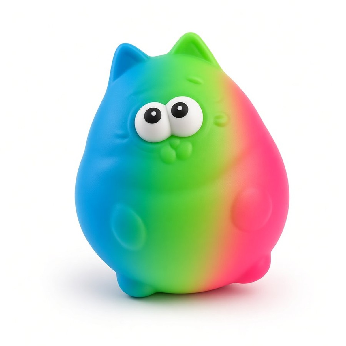 Large 3-Colour Cat PET Squishy