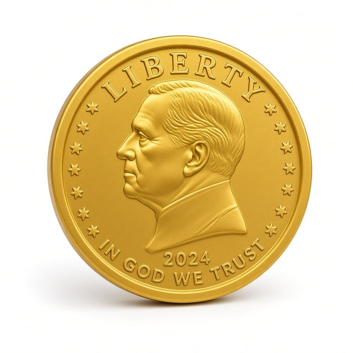 Jumbo Gold Coin Squishy