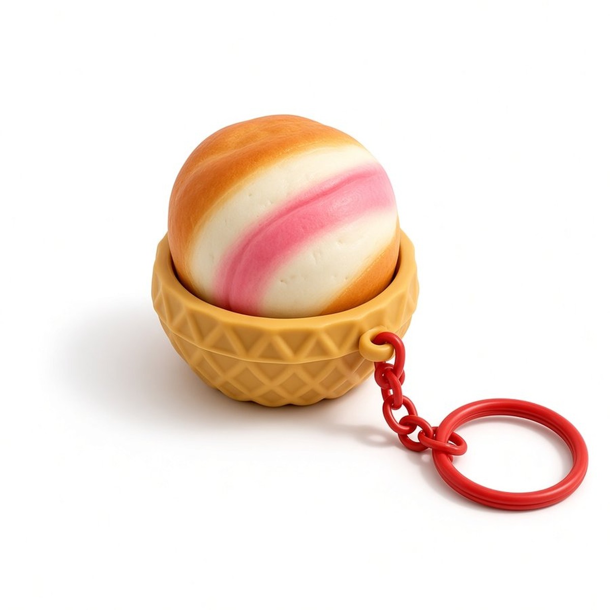 Three-Colour Bread Squishy