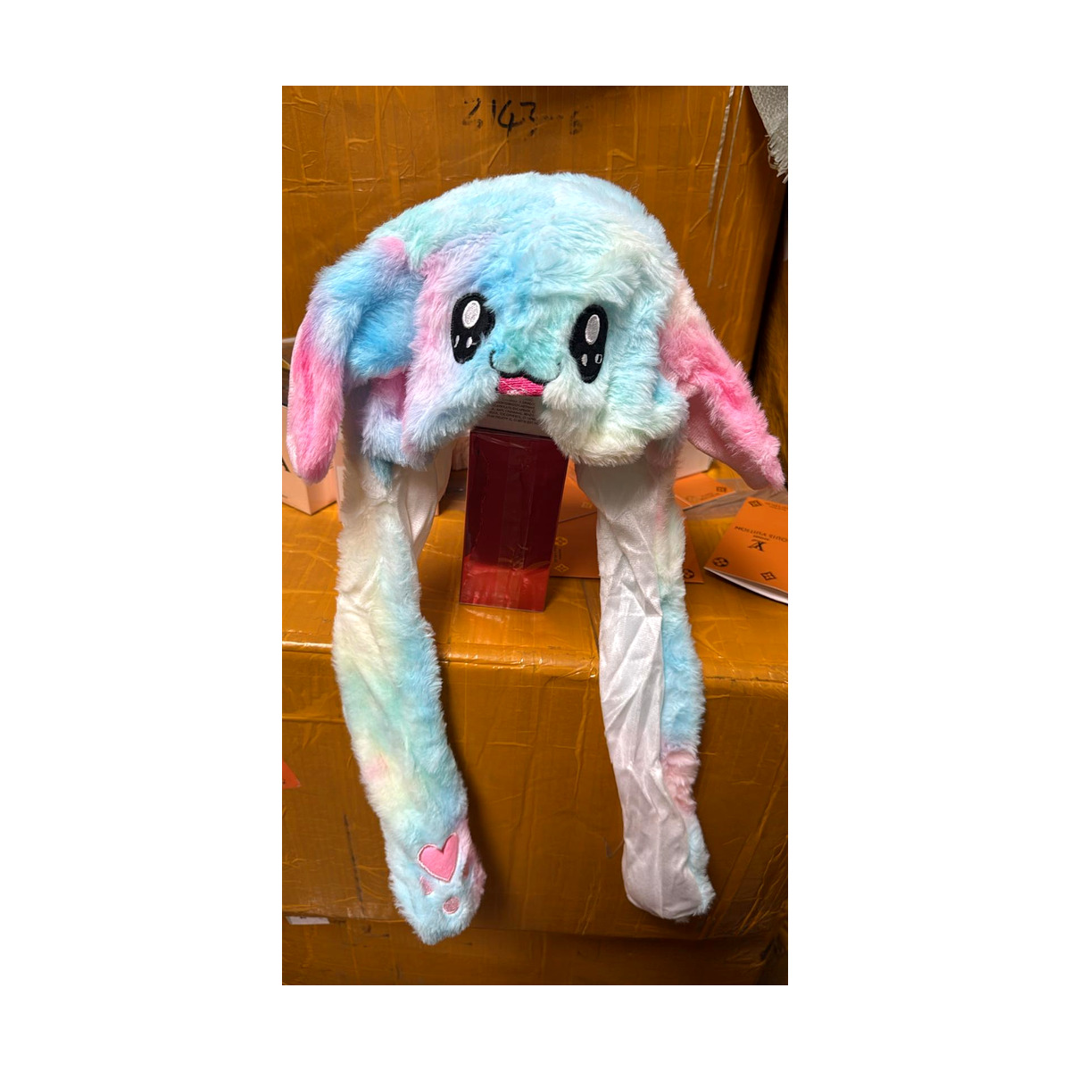 Rainbow Cloud Flop Hat