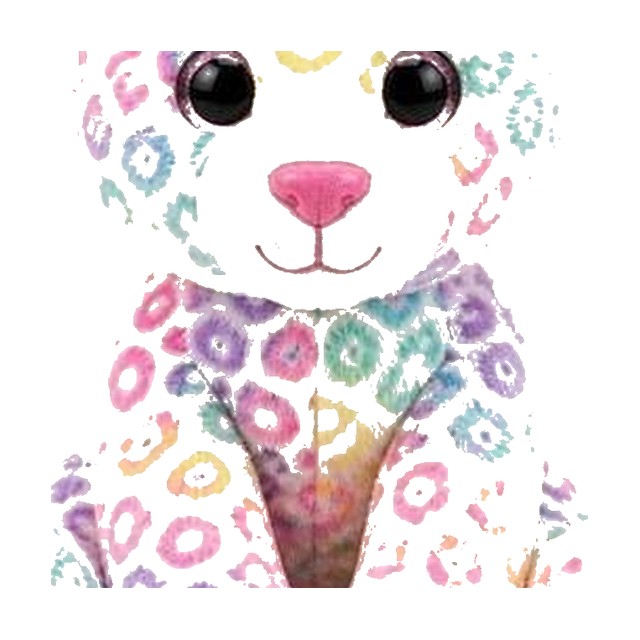 Rainbow Leopard Plush