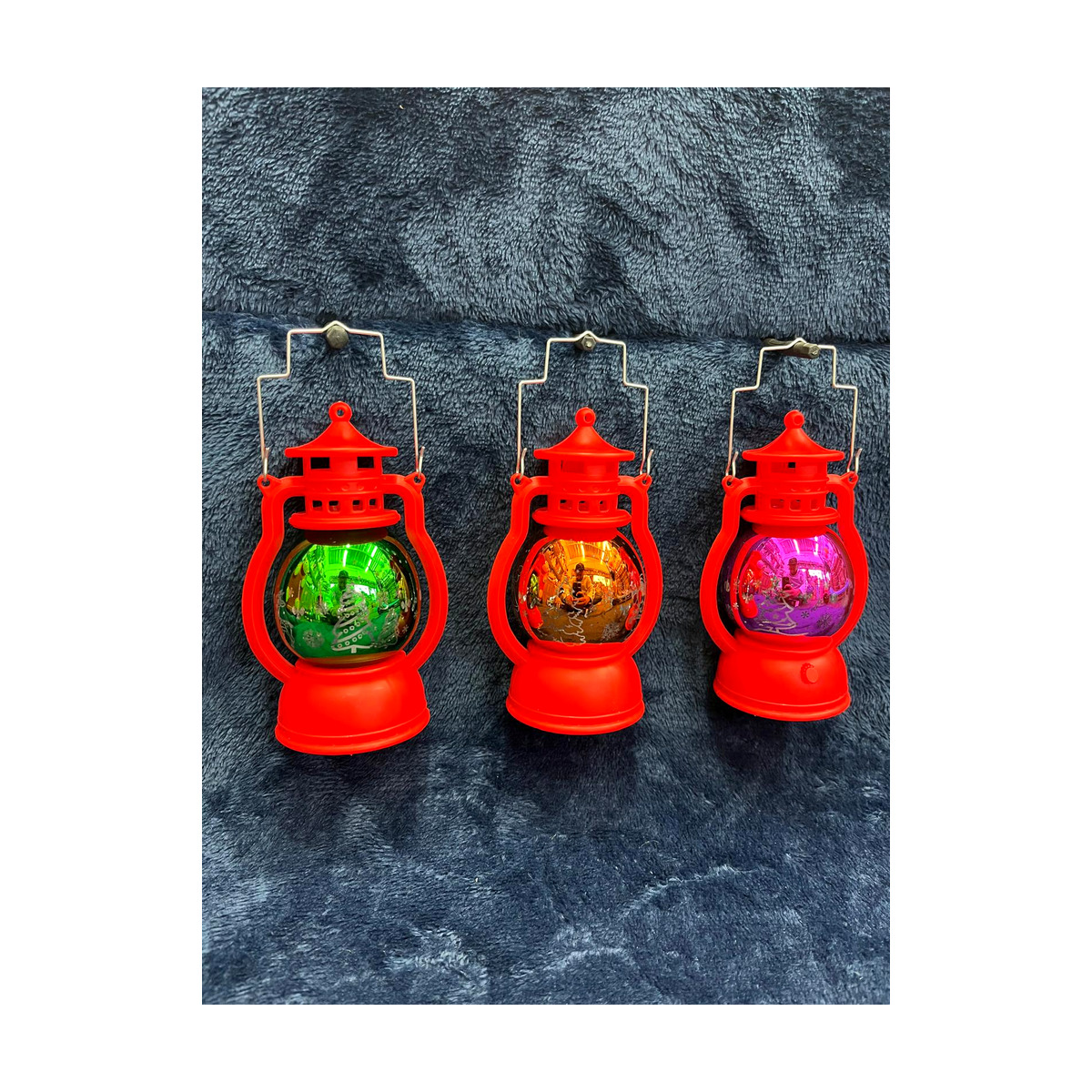 Red Christmas Lanterns