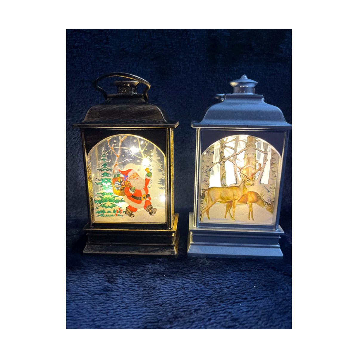 Reindeer Snow Lanterns