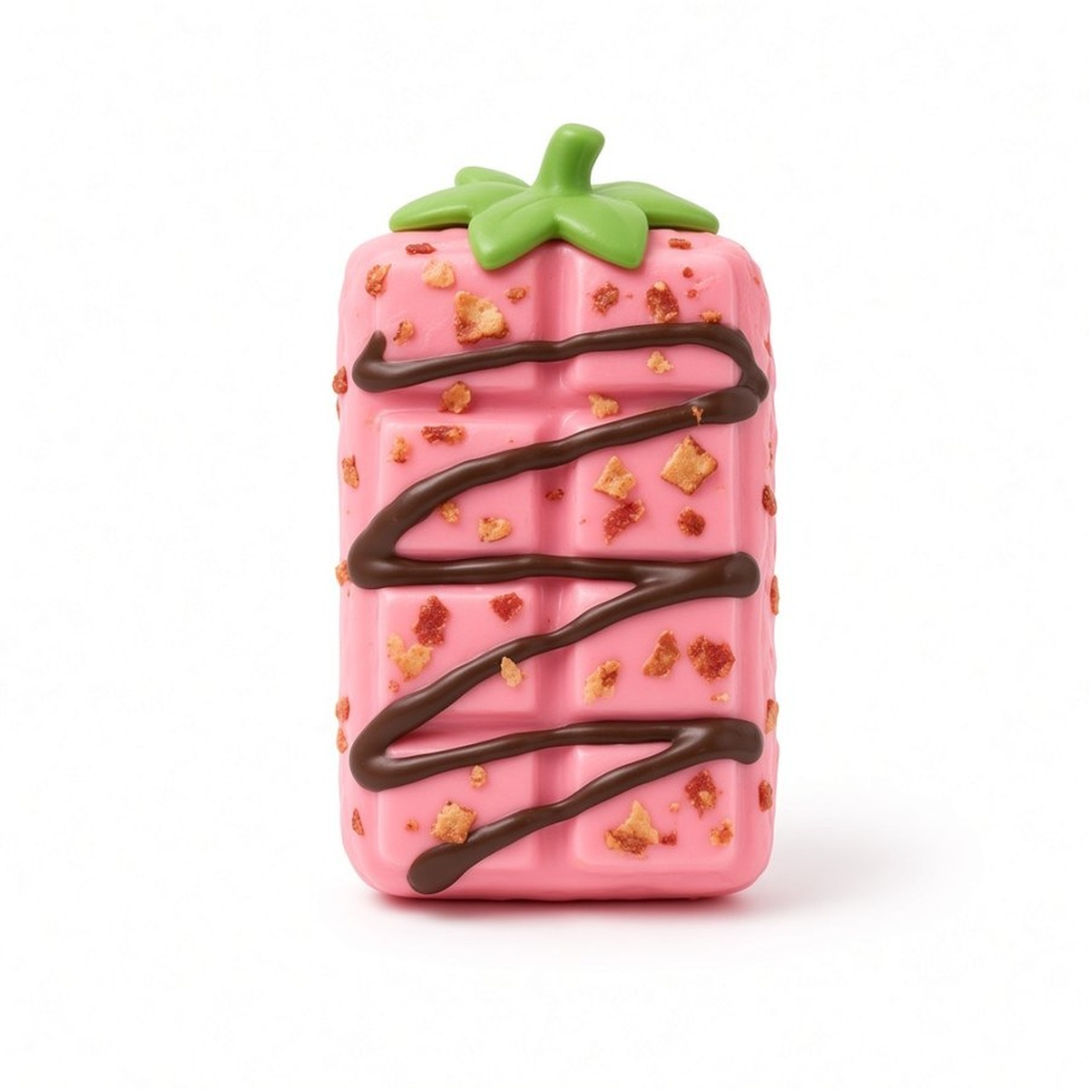 Pink Crispy Chocolate Squishy
