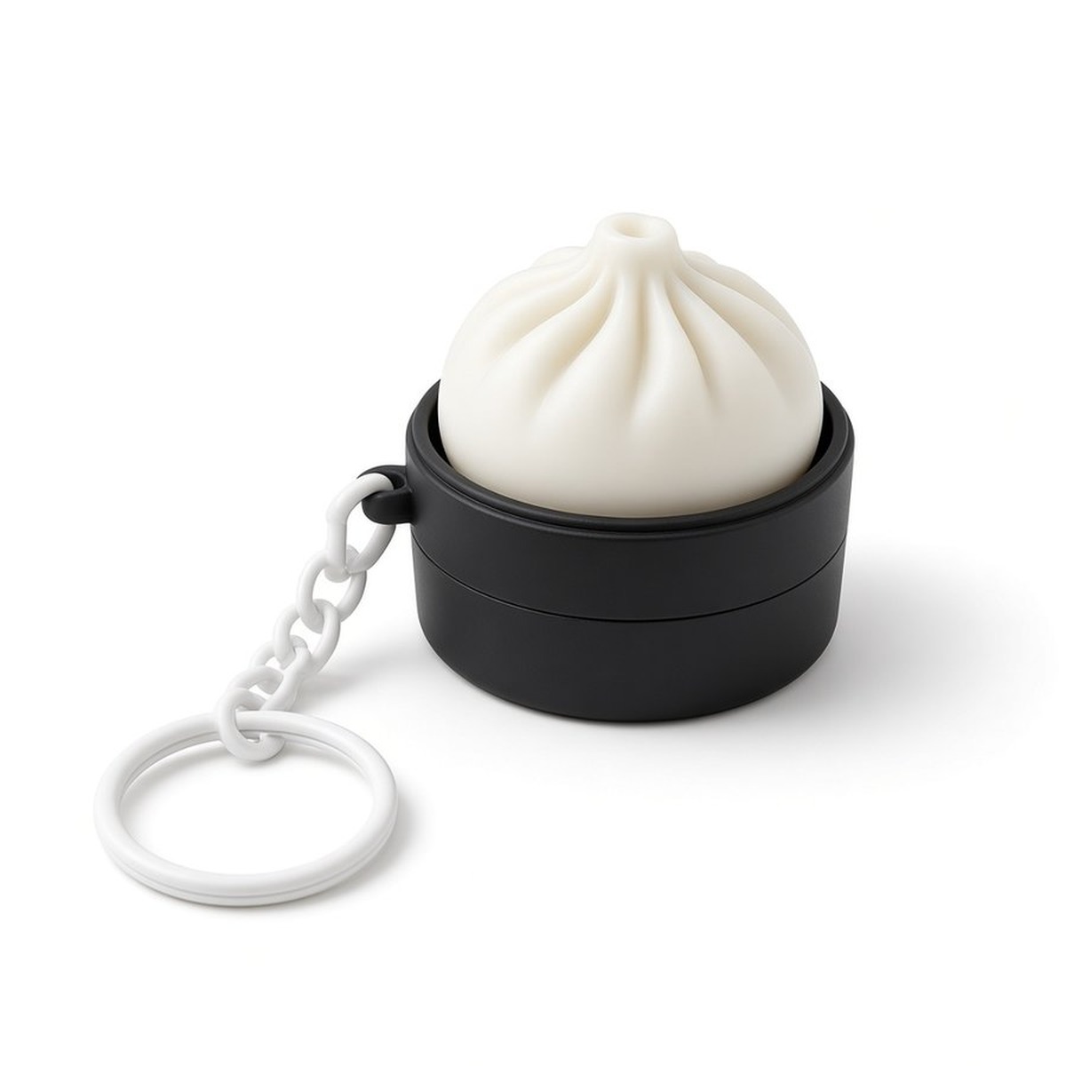 Steamer Dumpling Keyring