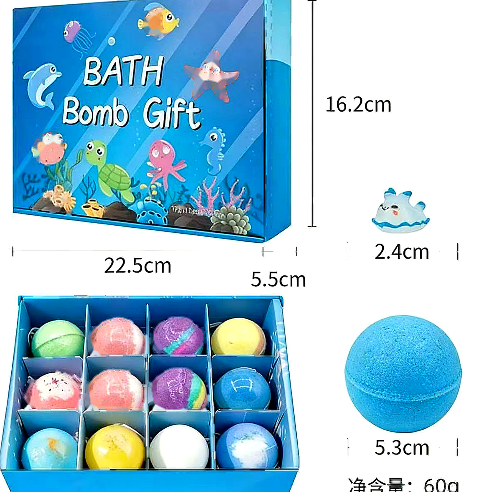 Sea Bath Bomb Gift Box