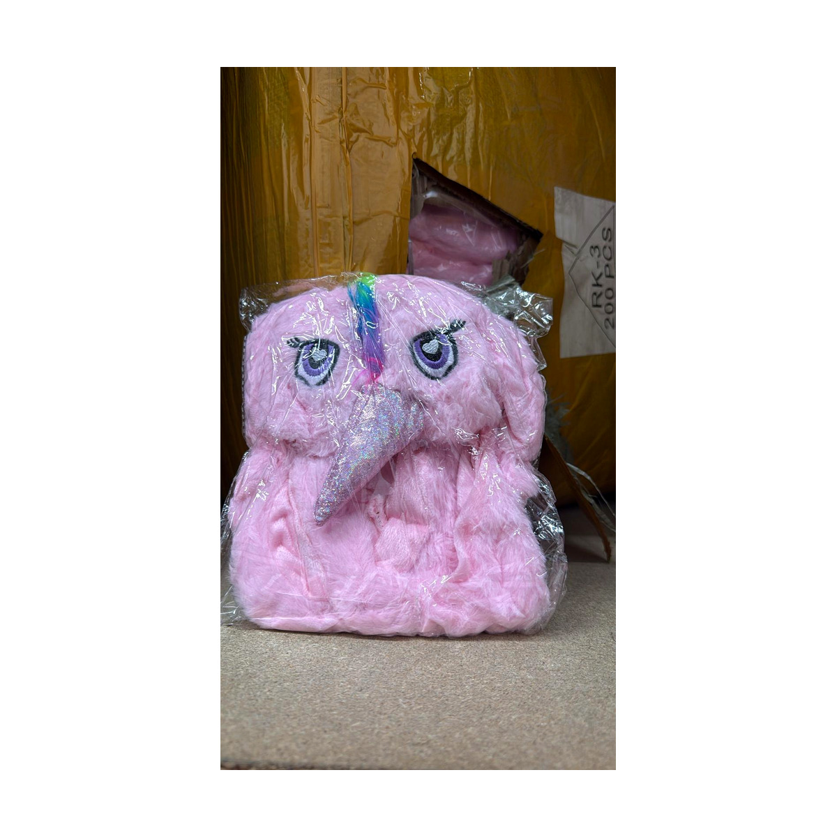 Sleepy Unicorn Plush Bag