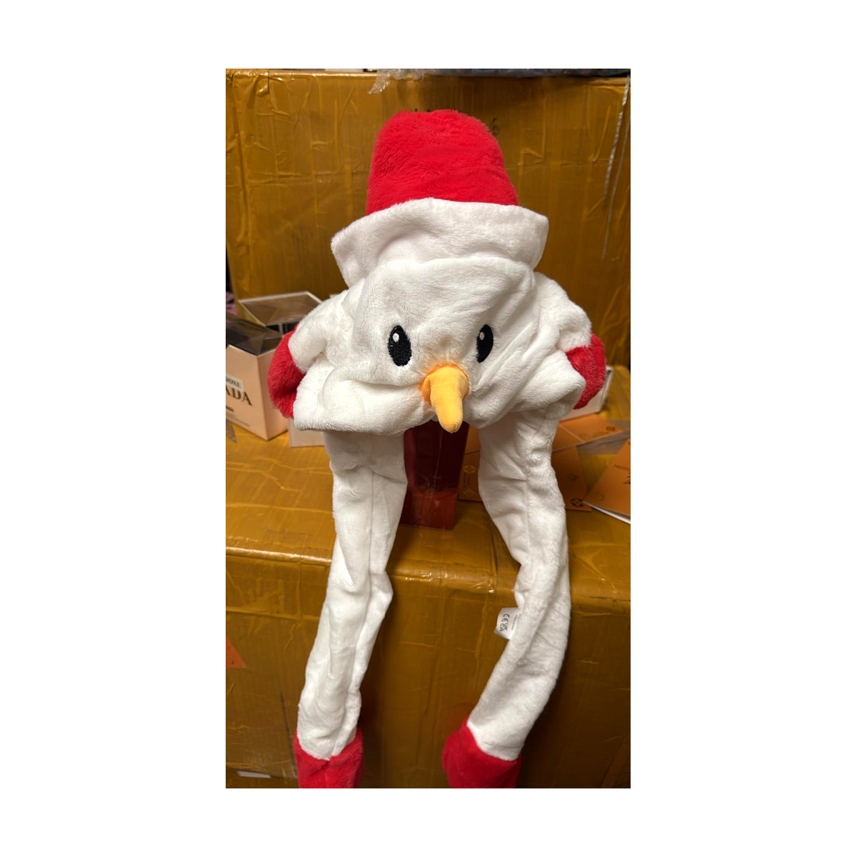 Snowman Flop Hat
