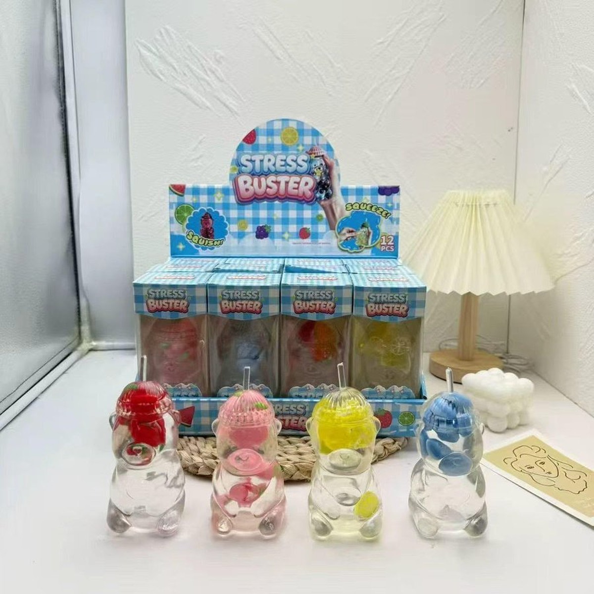 Stress Buster Fruit Bear Packet