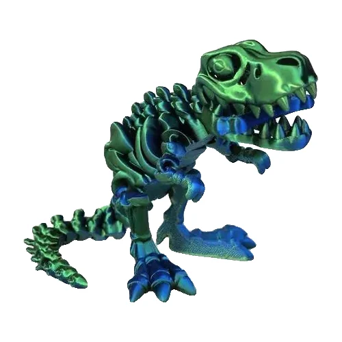 3D Dinosaurs in 10 Different Colours