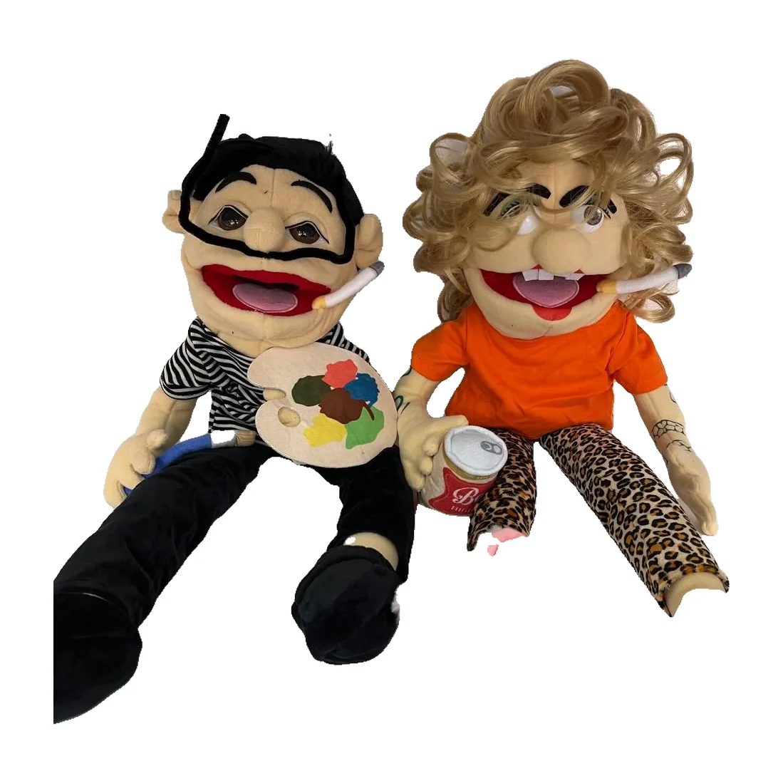 Jeffy Mom and Dad Dolls