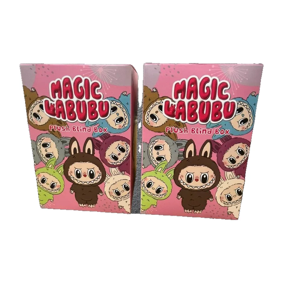 Magic Labubu Blind Box Plush Keyring