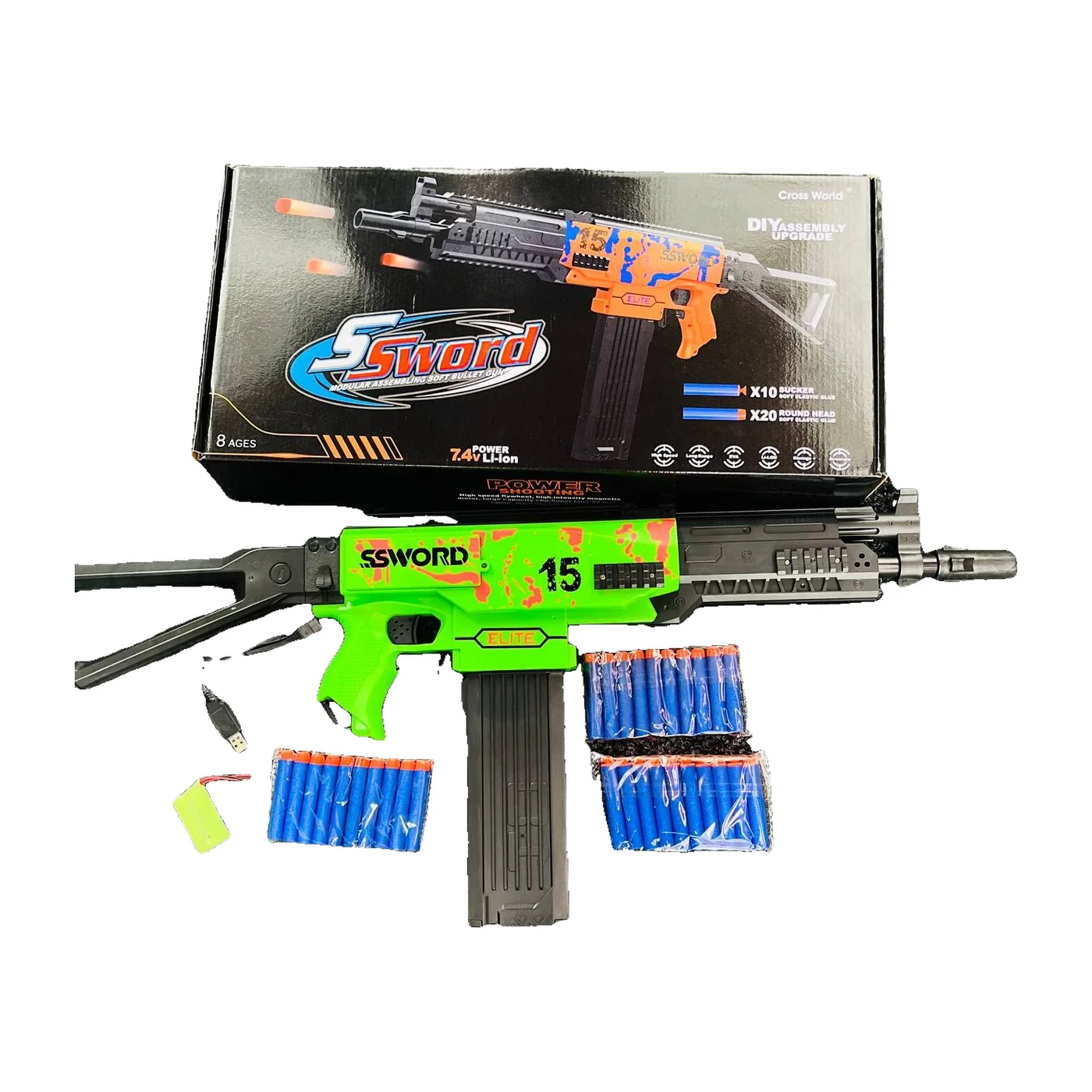 Soft Bullet Gun Big Size