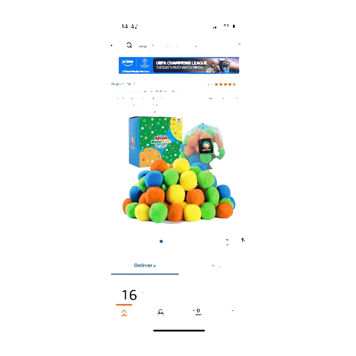 Splash Water Balls